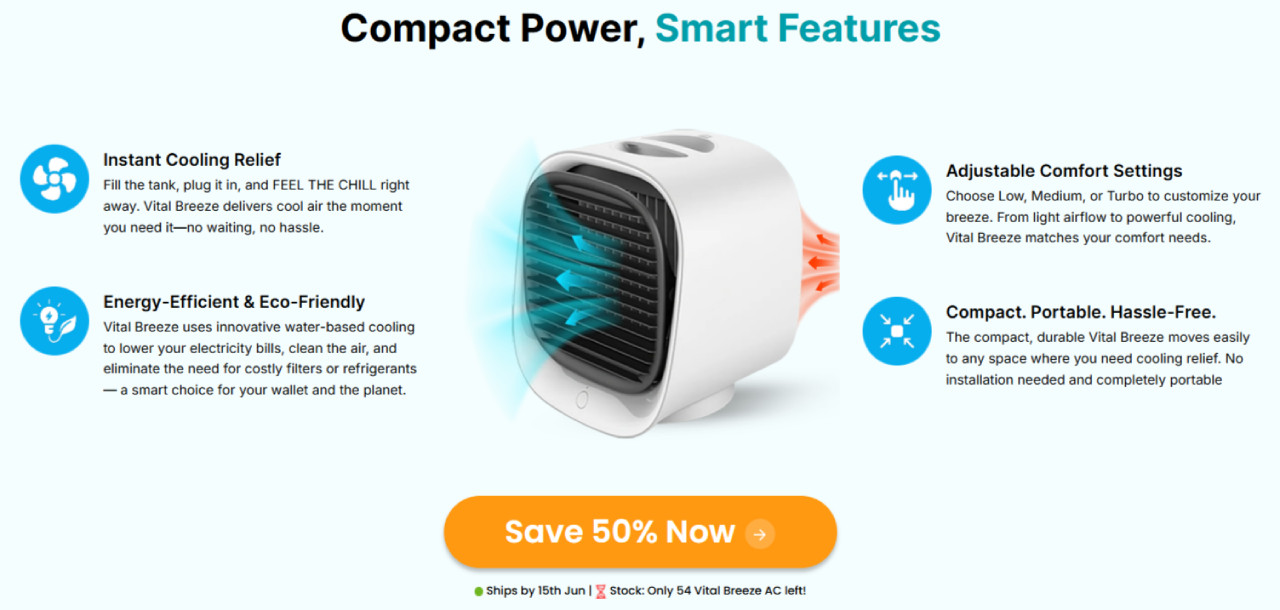 Features of Vital Breeze AC